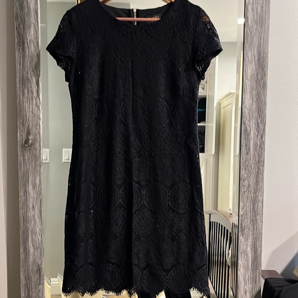 Lace shift dress laundry by Shelli segal - Picture 1 of 4